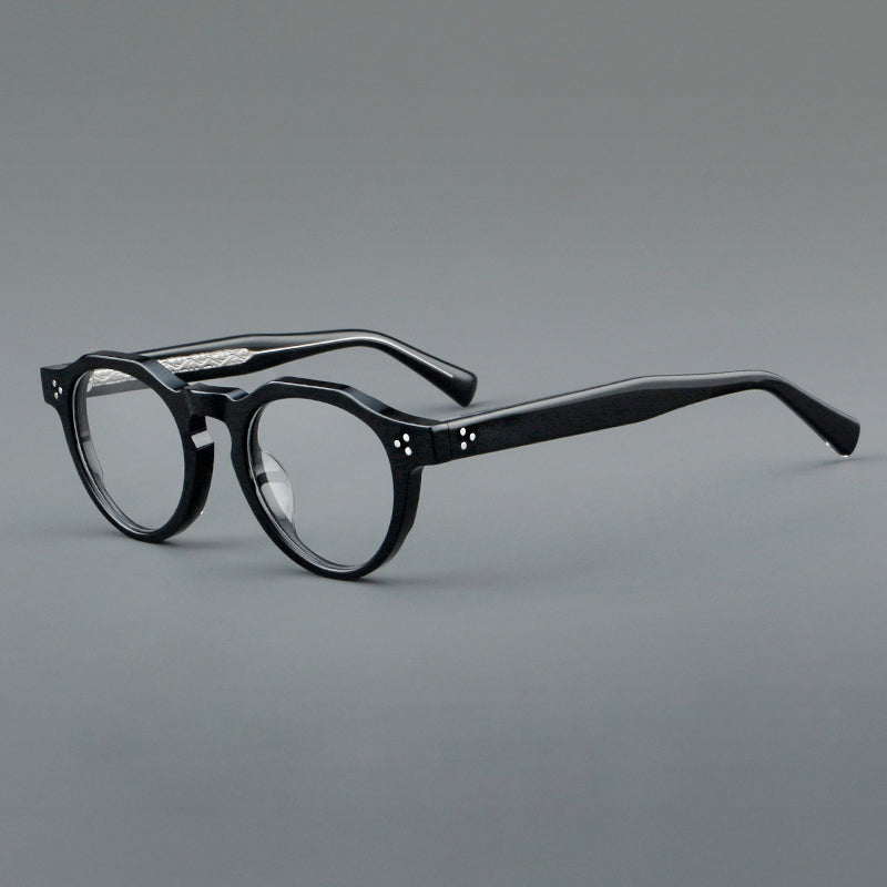 Vintage Acetate Glasses Frames - Black