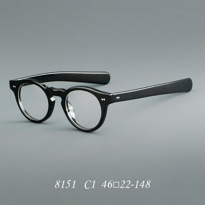 Vintage Round Acetate Glasses Frames