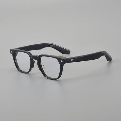 Retro Rectangular Acetate Glasses Frames
