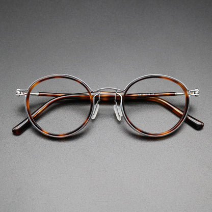 Vintage Round Acetate Glasses Frames