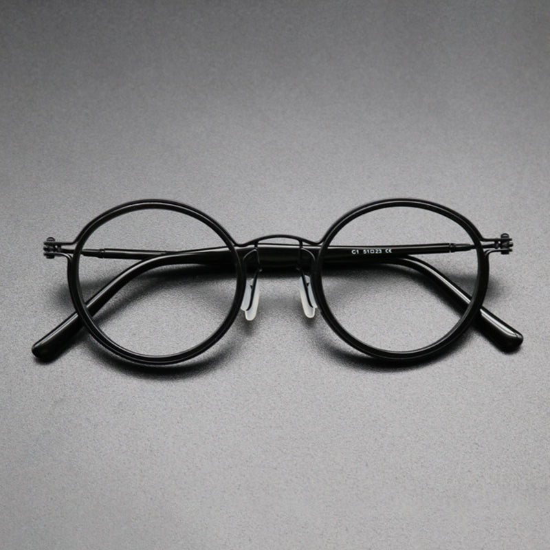 Vintage Round Acetate Glasses Frames