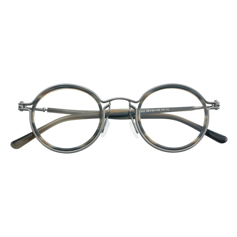 Vintage Round Acetate Glasses Frames