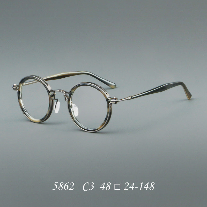 Vintage Round Acetate Glasses Frames