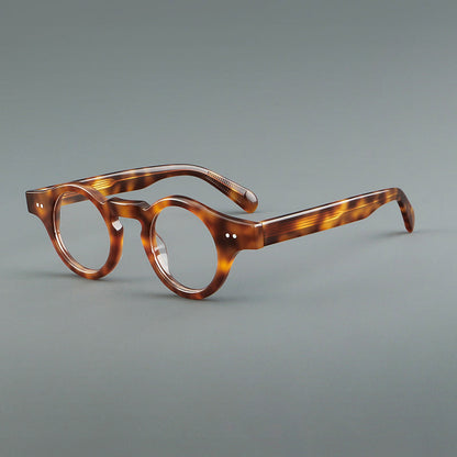 Vintage Acetate Glasses Frames lens detail