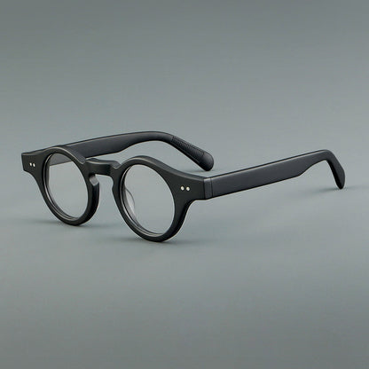 Vintage Acetate Glasses Frames temple detail