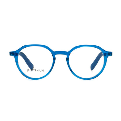 Retro Round Titanium Alloy Glasses Frames additional product view