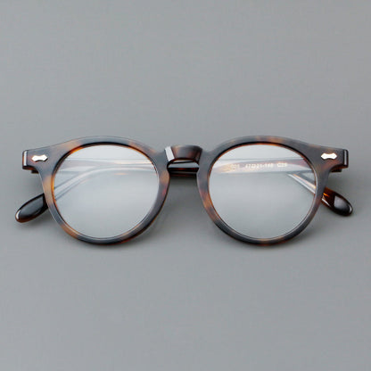 Vintage Acetate Glasses Frames front view