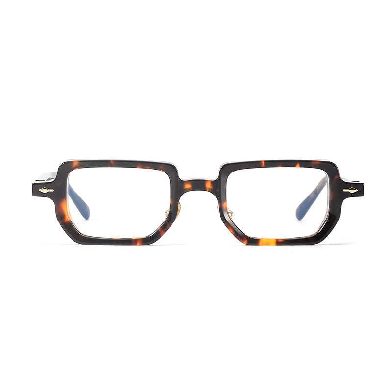 Retro Rectangular Acetate Glasses Frames additional product view