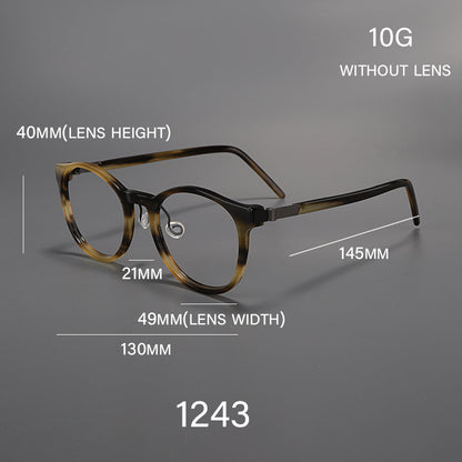 Round Glasses Frames