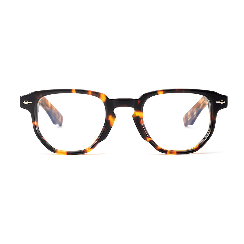 Retro Square Acetate Glasses Frames