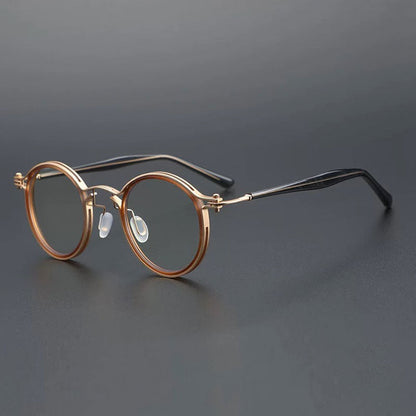 Retro Steampunk Glasses Frames additional product view