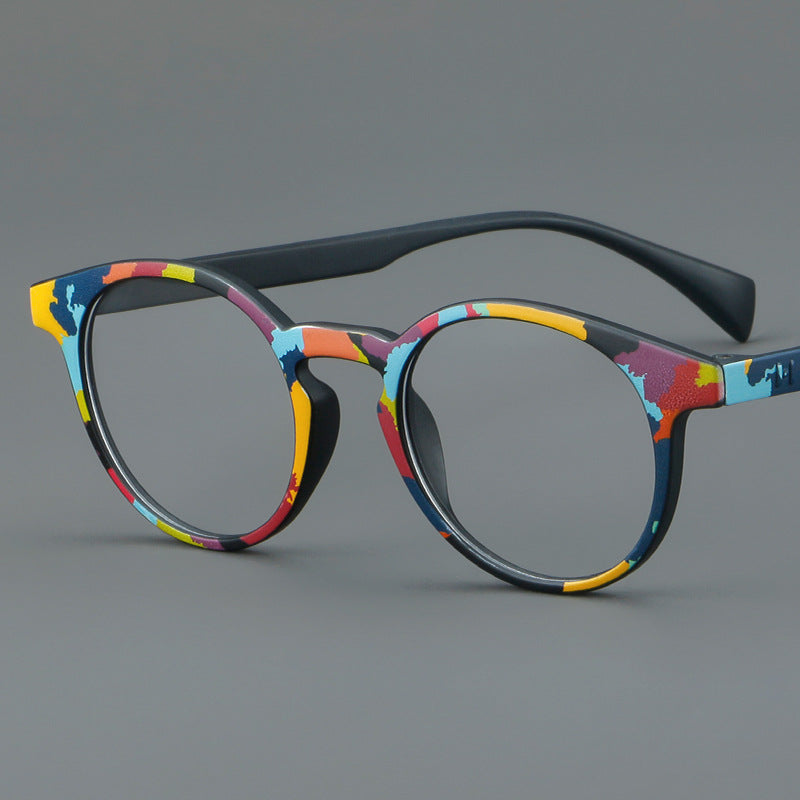 Painted Cat-Eye Glasses Frames