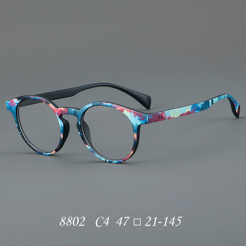 Painted Cat-Eye Glasses Frames