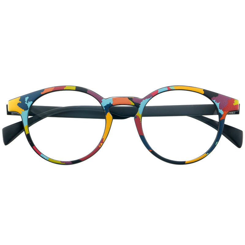 Painted Cat-Eye Glasses Frames