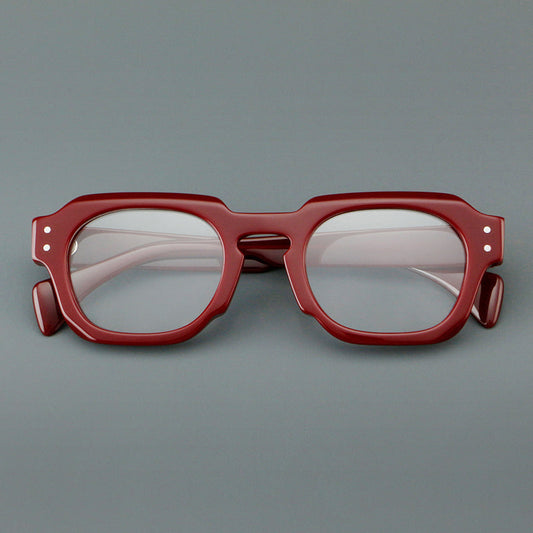 Retro Square Acetate Glasses Frames