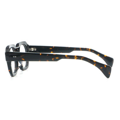 Retro Square Acetate Glasses Frames additional product view