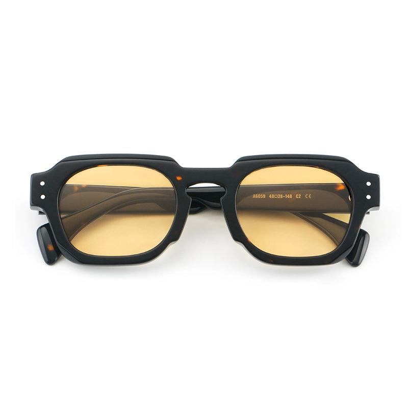 Vintage Square Acetate Glasses Frames additional product view