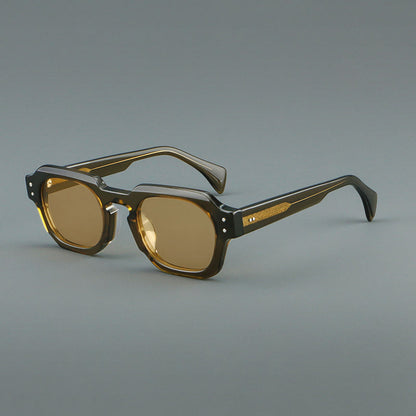Vintage Square Acetate Glasses Frames additional product view