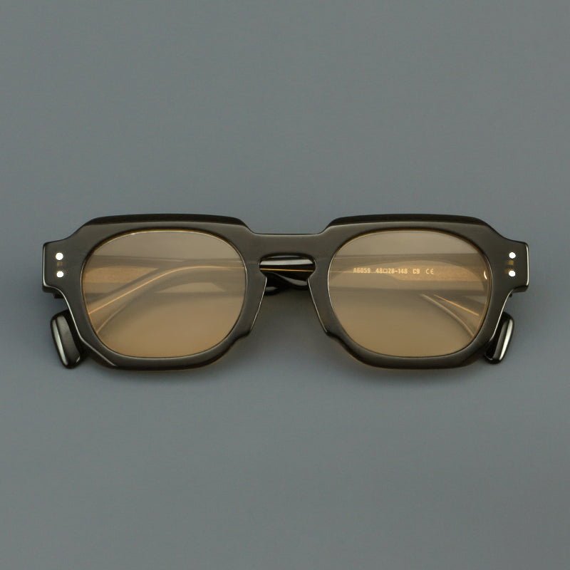 Vintage Square Acetate Glasses Frames