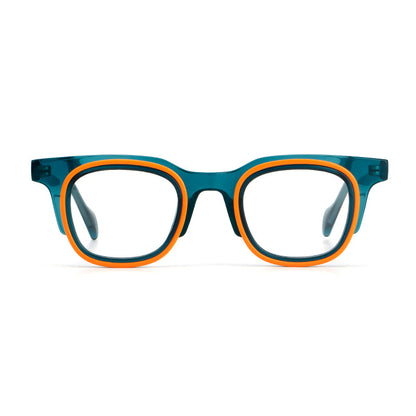 Retro Square Acetate Glasses Frames additional product view