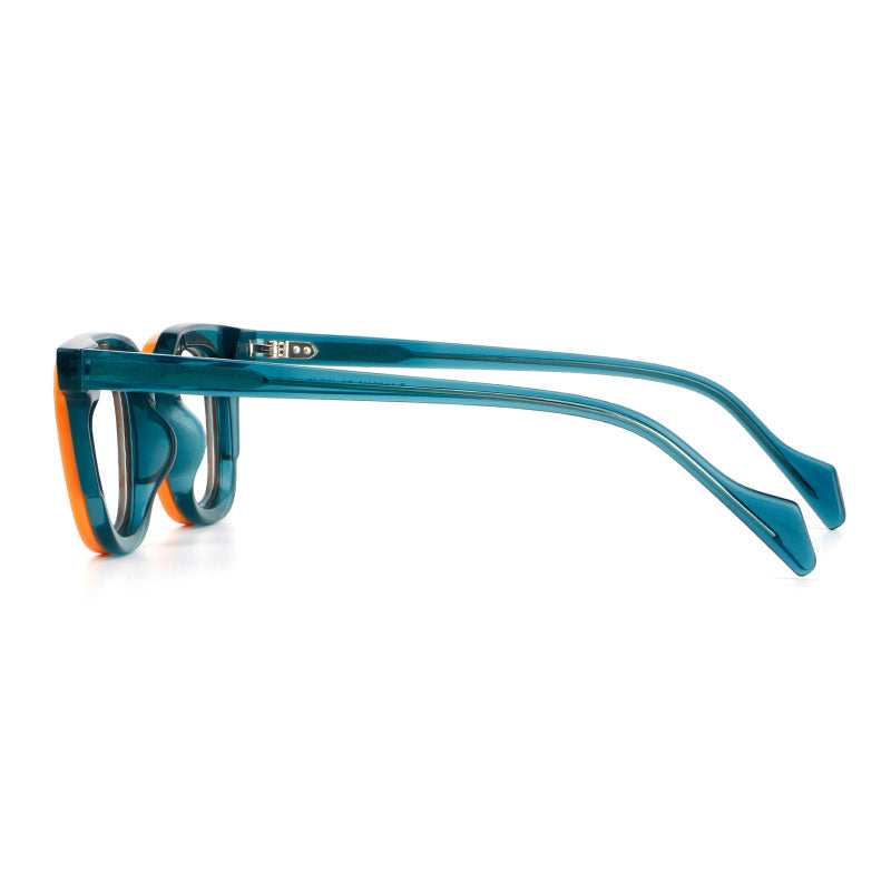 Retro Square Acetate Glasses Frames additional product view