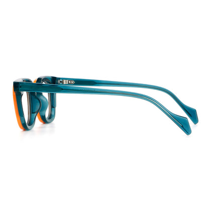 Retro Square Acetate Glasses Frames additional product view