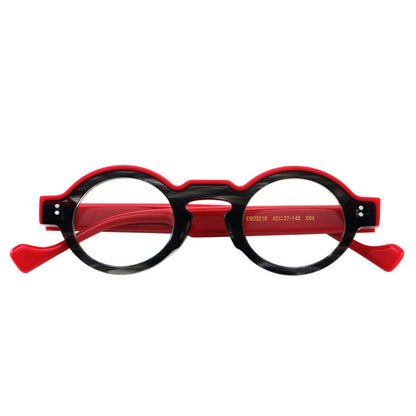Retro Oval Acetate Glasses Frames additional product view