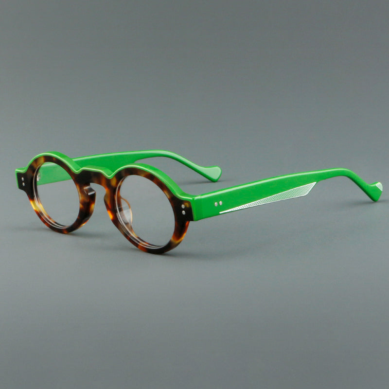 Retro Oval Acetate Glasses Frames