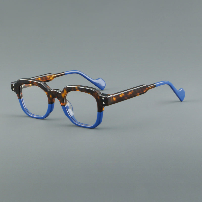 Retro Square Acetate Glasses Frames