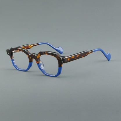 Retro Square Acetate Glasses Frames additional product view