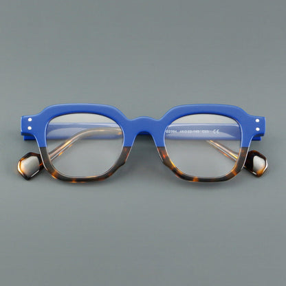 Retro Square Acetate Glasses Frames additional product view