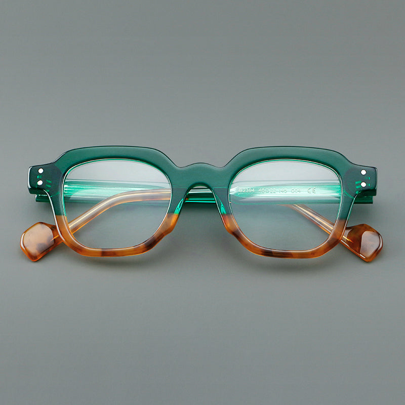 Retro Square Acetate Glasses Frames additional product view