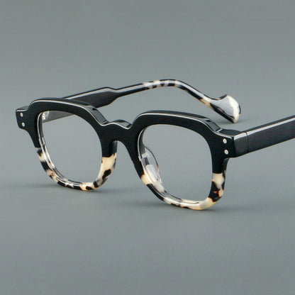 Retro Square Acetate Glasses Frames additional product view