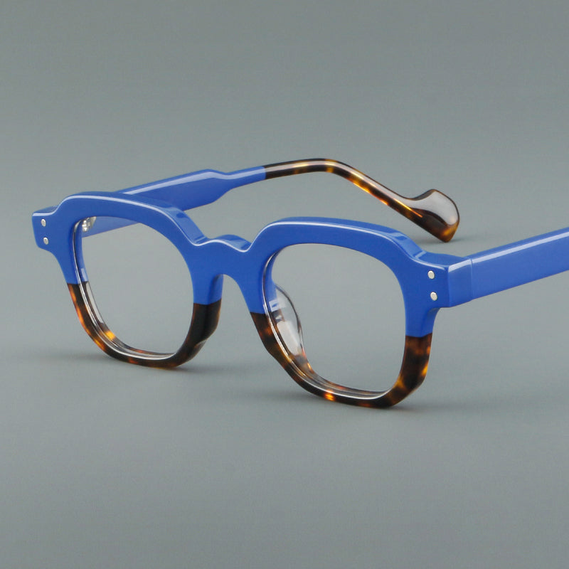 Retro Square Acetate Glasses Frames