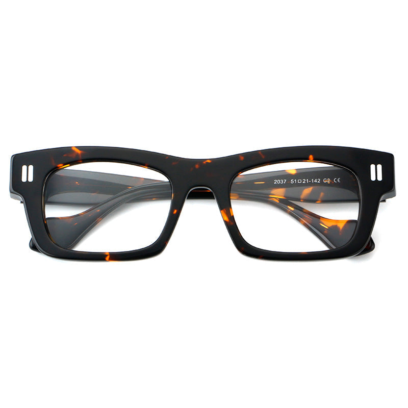 Retro Square Acetate Glasses Frames additional product view