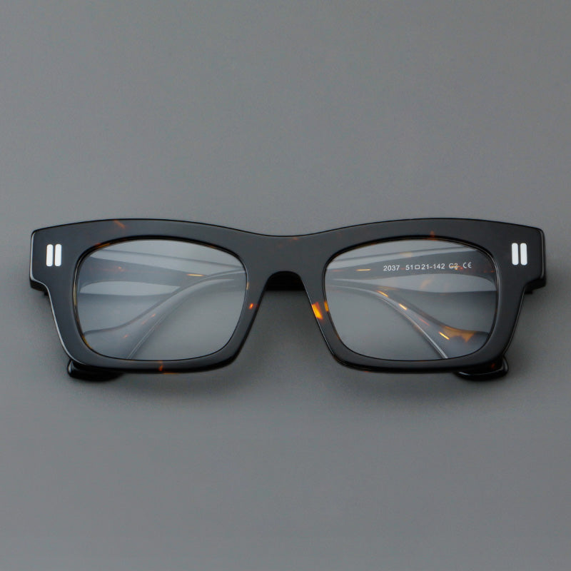 Retro Square Acetate Glasses Frames