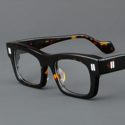Retro Square Acetate Glasses Frames additional product view
