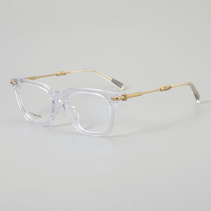 Retro Square Glasses Frames additional product view