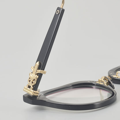 Vintage Glasses Frames lens detail