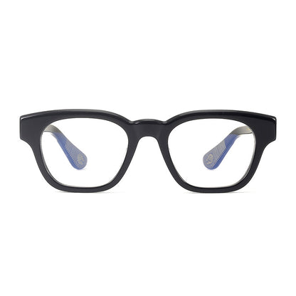 Rectangular Acetate and Titanium Glasses Frames additional product view