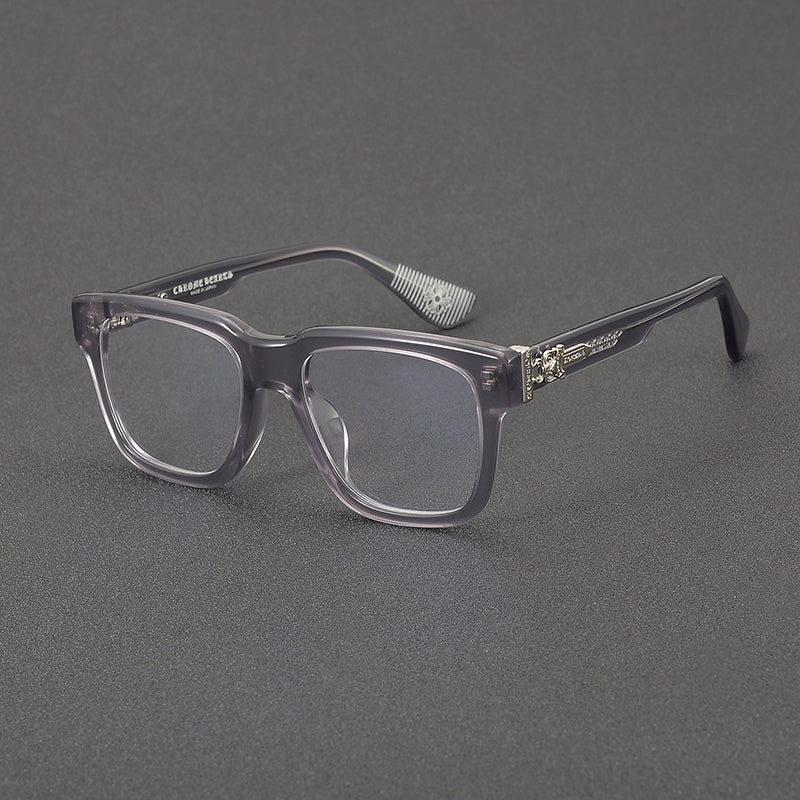 Retro Rectangular Acetate Glasses Frames