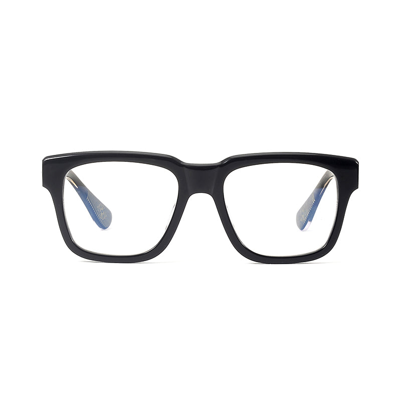 Retro Rectangular Acetate Glasses Frames additional product view
