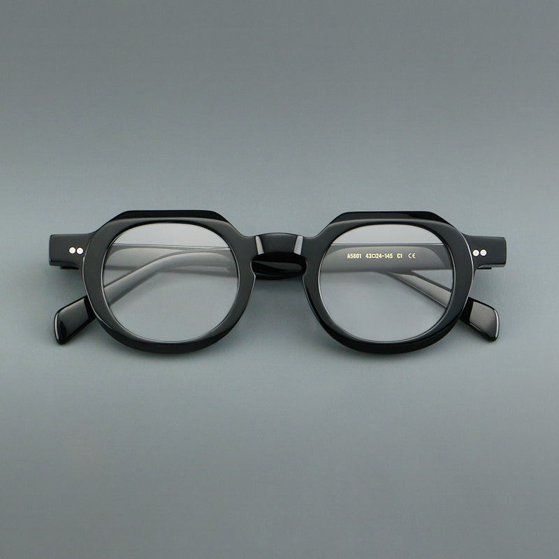 Vintage Acetate Glasses Frames side view