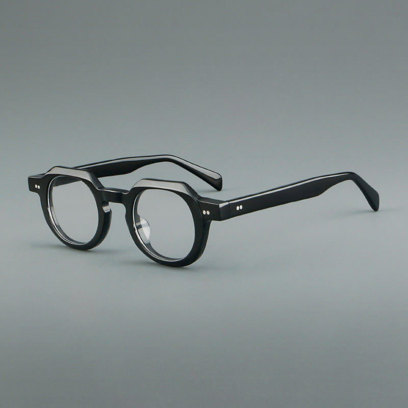 Vintage Acetate Glasses Frames - Black