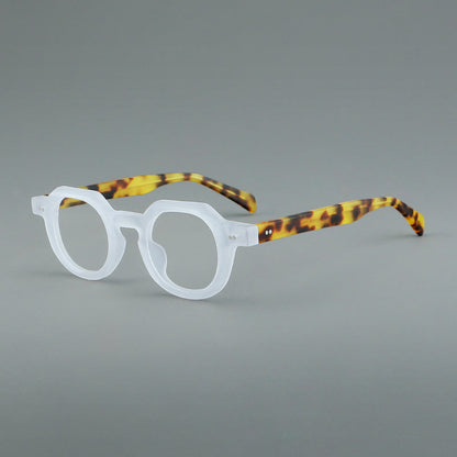 Vintage Acetate Glasses Frames temple detail