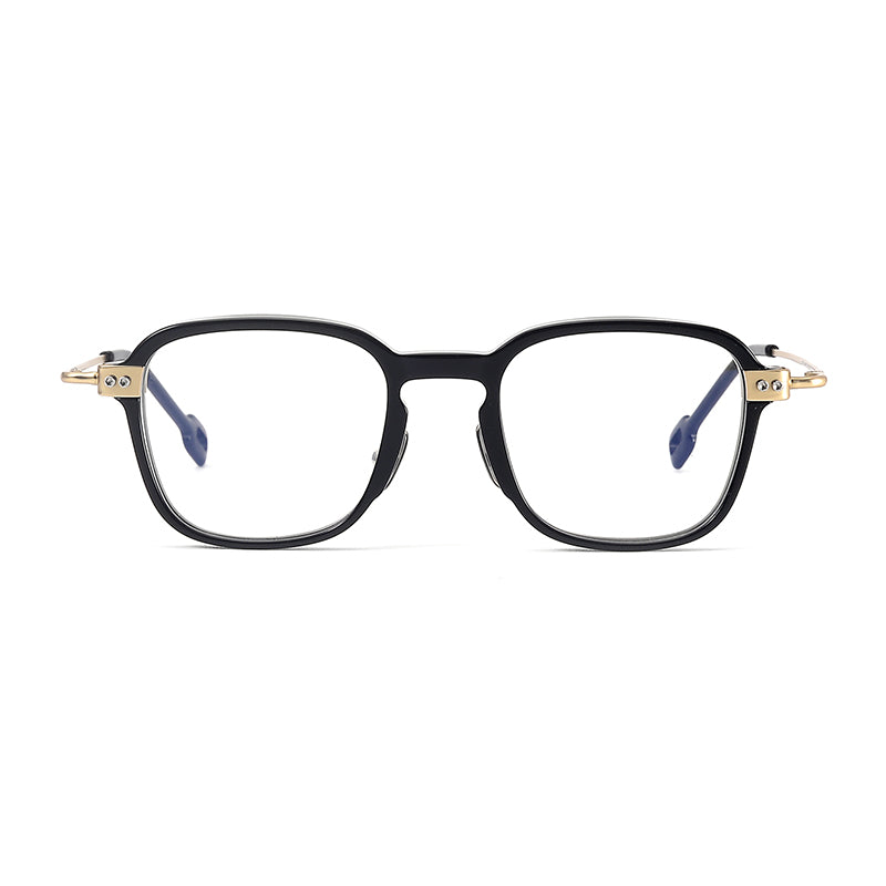 Retro Square Titanium Glasses Frames