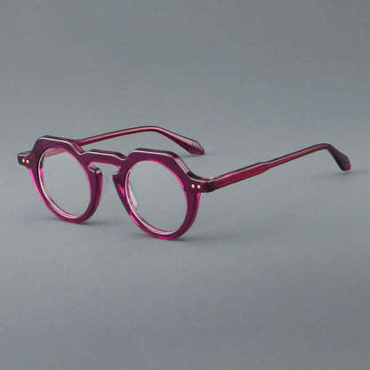 Vintage Acetate Glasses Frames frame detail