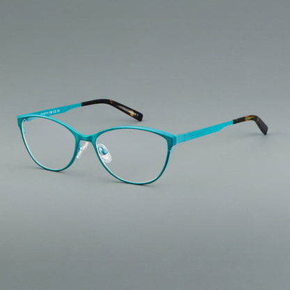 Vintage Square Titanium Glasses Frames front view