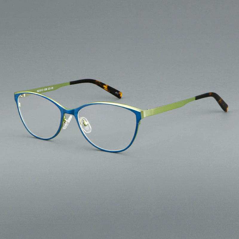 Vintage Square Titanium Glasses Frames