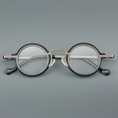 Punk Style Acetate Glasses Frames front view